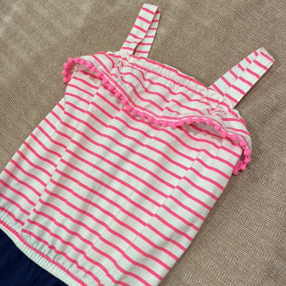 Girls Shorts Romper - Picture 2 of 4